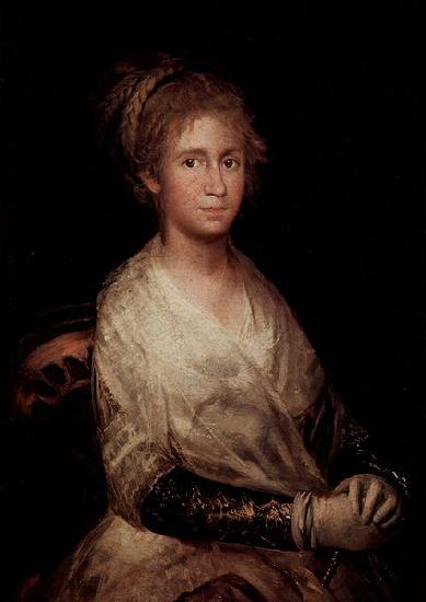 Francisco de Goya wife of painter Goya oil painting image